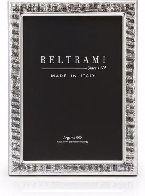 Portafoto Beltrami Miro Silver in metallo color argento per foto 10x15 cm