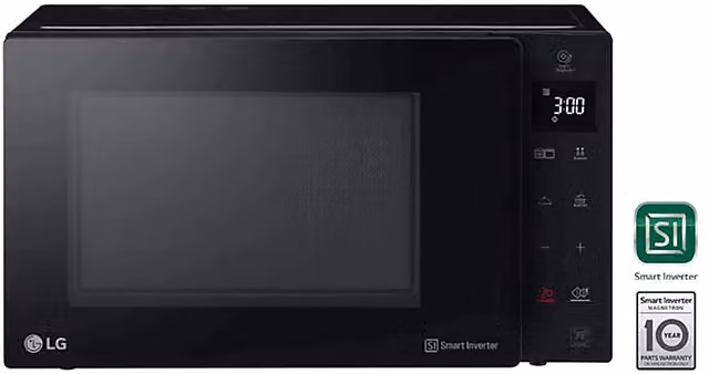 Forno microonde combinato LG NeoChef MH6336GIB con Grill, capacità 23 l, potenza microonde 1150 W e potenza grill 900 W, colore Nero