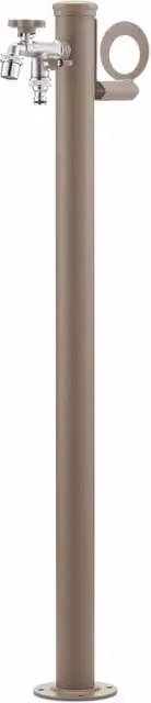 Fontana da Giardino con Doppio Rubinetto Belfer 42/SRR Colore Beige