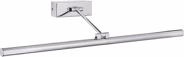 Applique da Bagno LED SAYA Rossini Group in Metallo Finitura Cromo, 12W, 3000K, 950lm, IP44, Ideale per Specchi e Quadri