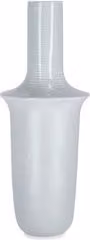 Vaso decorativo a forma di bottiglia ISAO Bizzotto in ceramica Azzurro H: 51 cm, L: 21 cm