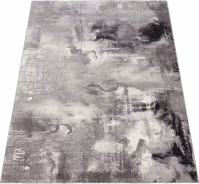 Tappeto Horizon grigio con design astratto vintage L: 120 cm, P: 170 cm