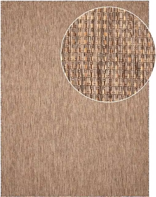 Tappeto Navona beige per interni ed esterni in fibre sintetiche L: 150 cm, P: 80 cm
