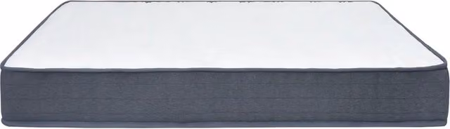 Materasso a molle insacchettate vidaXL per letto box spring, colore bianco e grigio, Rigidità H3, L/P/H: 160 x 200 x 20 cm
