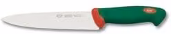 Coltello da chef Sanelli Professional in acciaio inox con manico verde e cromo, lama 20 cm