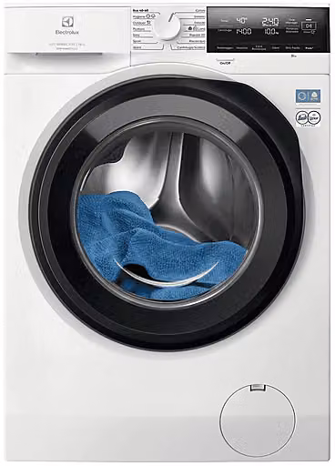 Lavatrice a caricamento frontale Electrolux EW6F310V, capacità 10 kg, 1400 rpm, Classe A, Bianco, Profondità: 63,6 cm