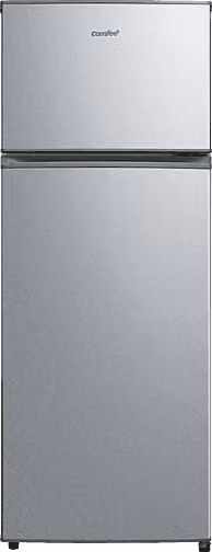 Frigorifero doppia porta Comfee' RCT284DS2 Silver, Capacità netta 204 l, Classe E, L 55 cm x P 53 cm x H 143 cm