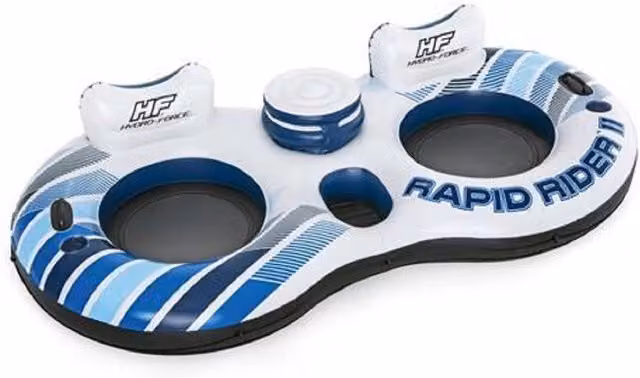 Poltrona Gonfiabile Galleggiante Rapid Rider a 2 Posti Trade Shop Multicolore L: 251 cm, P: 132 cm