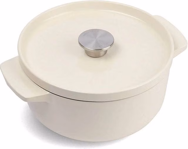 KitchenAid Casseruola in Ghisa Smaltata Beige da 3,3 l