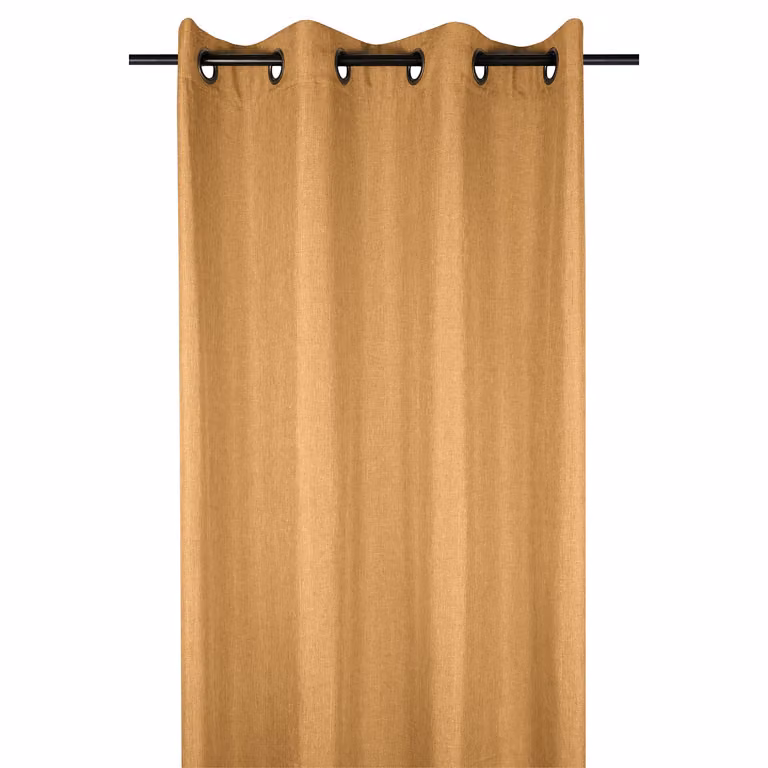 Tenda Bea Ocra STOF Linea Lovely Casa, Colore Giallo/Beige, L 140 cm x H 280 cm