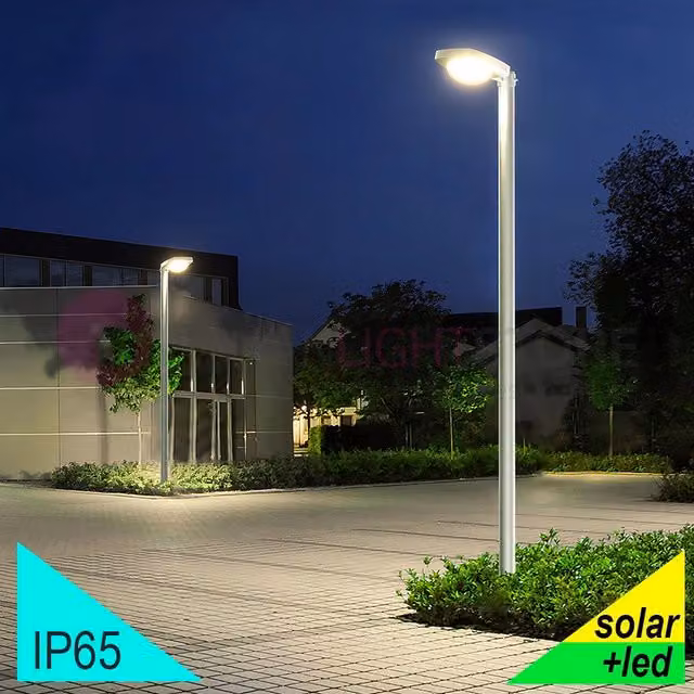 Illuminasol Proiettore Faro Solare LED da 3000 Lumen Bianco con Sensore di Movimento, Sensore Crepuscolare e Telecomando IP65