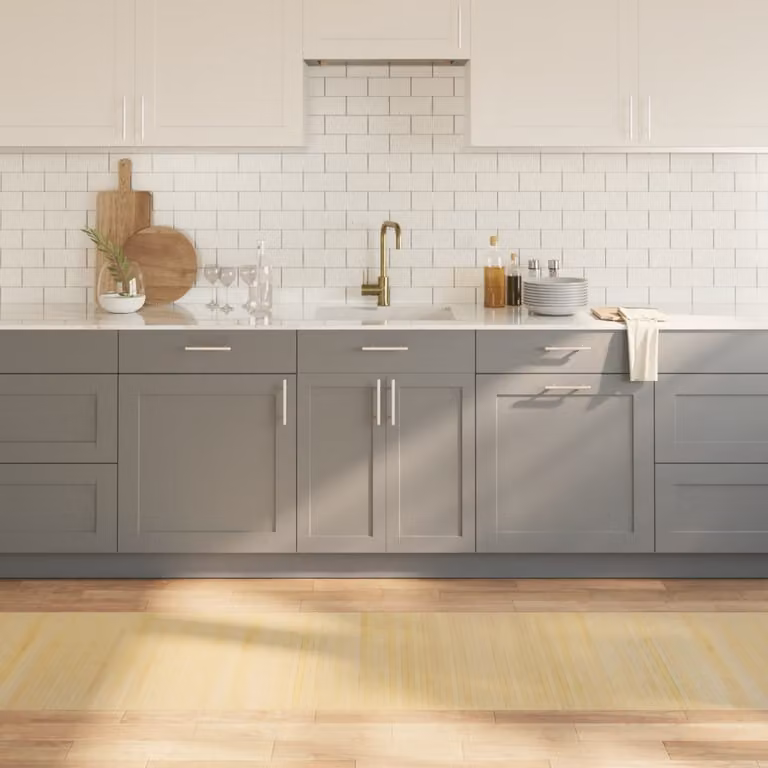 Tappeto rettangolare moderno vidaXL in bambù e polipropilene, colore beige, L 70 cm x P 400 cm