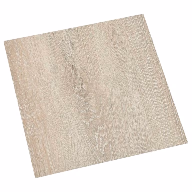 Plance per pavimentazione autoadesive vidaXL effetto legno marrone e beige in plastica