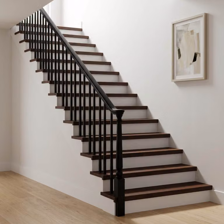 Set di 16 tappeti per scale vidaXL Marrone Scuro L: 70 cm, P: 30 cm, H: 2 cm