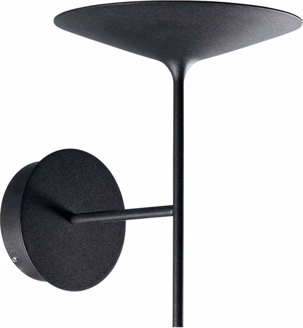 Applique LED Linea Light Poe in metallo con luce up/down disponibile in bianco, nero o rame