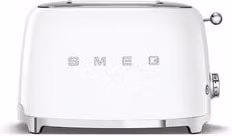 Tostapane Smeg 50 Style 2 fessure 950W Bianco