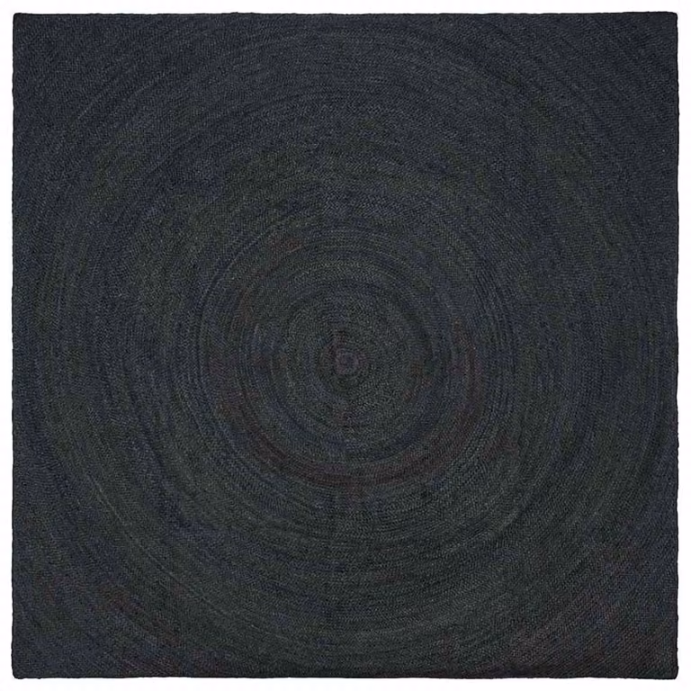 Tappeto quadrato in juta vidaXL Grigio Antracite 240 x 240 cm