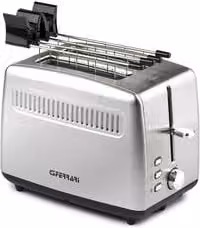 Tostapane per tramezzi G3 Ferrari in acciaio inox, potenza 850 W, 2 fessure, colore silver